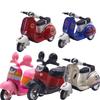 Alloy Lady Motorcycle Sheep Model Display Box 143 Scale, Powerful Return Function, Multi-functional, 107*4cm
