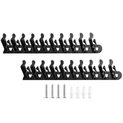 2Pcs Functional Wall Mounted Cap Display ABS Hat Shelf Fashion Baseball Hat Holder For Methodical And Efficient Storage