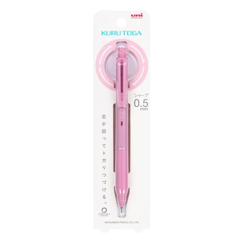 Mechanical Pencil Mitsubishi Pencil Kuru Toga KS 0.5mm, Coral Pink