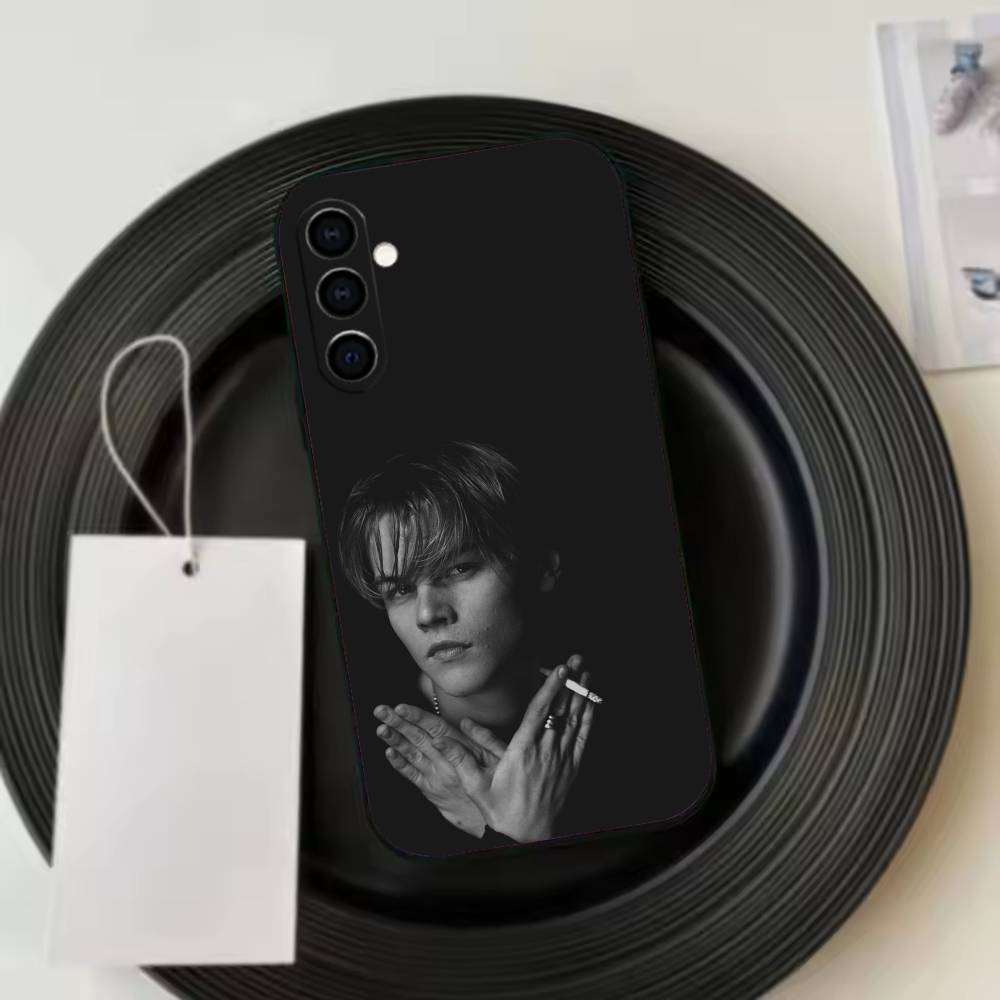 Leonardo D-DiCaprio Phone Case For Samsung Galaxy A73,A72,A71,A70,A53,A52,A51,Soft Silicone Black Cover