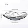 Multi-Size Iron Fruit Basket Durable Metal Wire Storage Bowl for Eggs Snacks Bread Dining Table Indoor Cosmetics Storage Basket