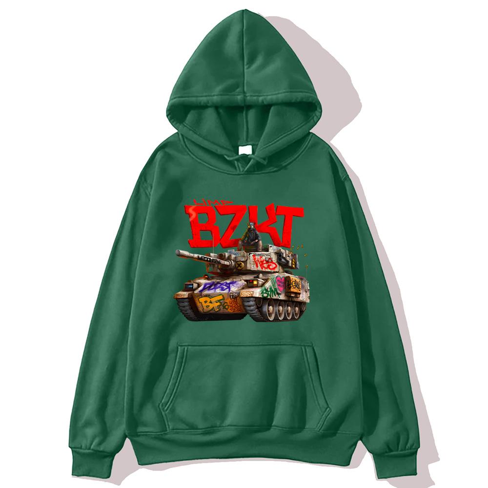 Limp Bizkit Fahion Hoodies Single Tank Graphic Pullovers Unisex Long Sleeve Sweatshirts Oversize Men Clothing Design