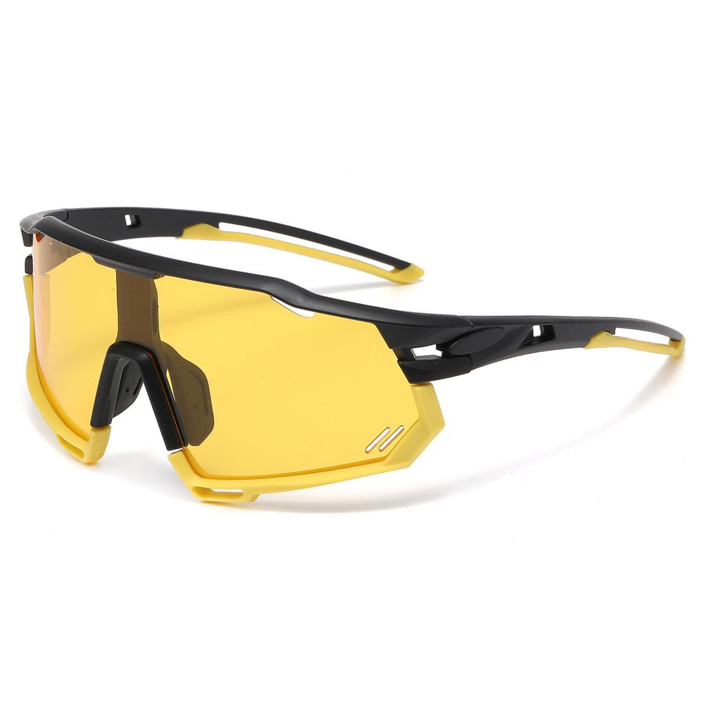 New Cross Border Cycling Sunglasses Outdoor Sports Colorful Windproof Men's Women's Large Frame Mountaineering Glasses