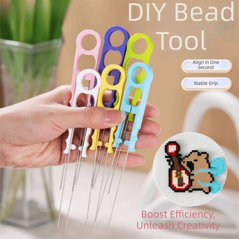 New Point Grip Collage Beans Pen Handheld DIY Collage Beans Clip Multifunctional Collage Bead Tool