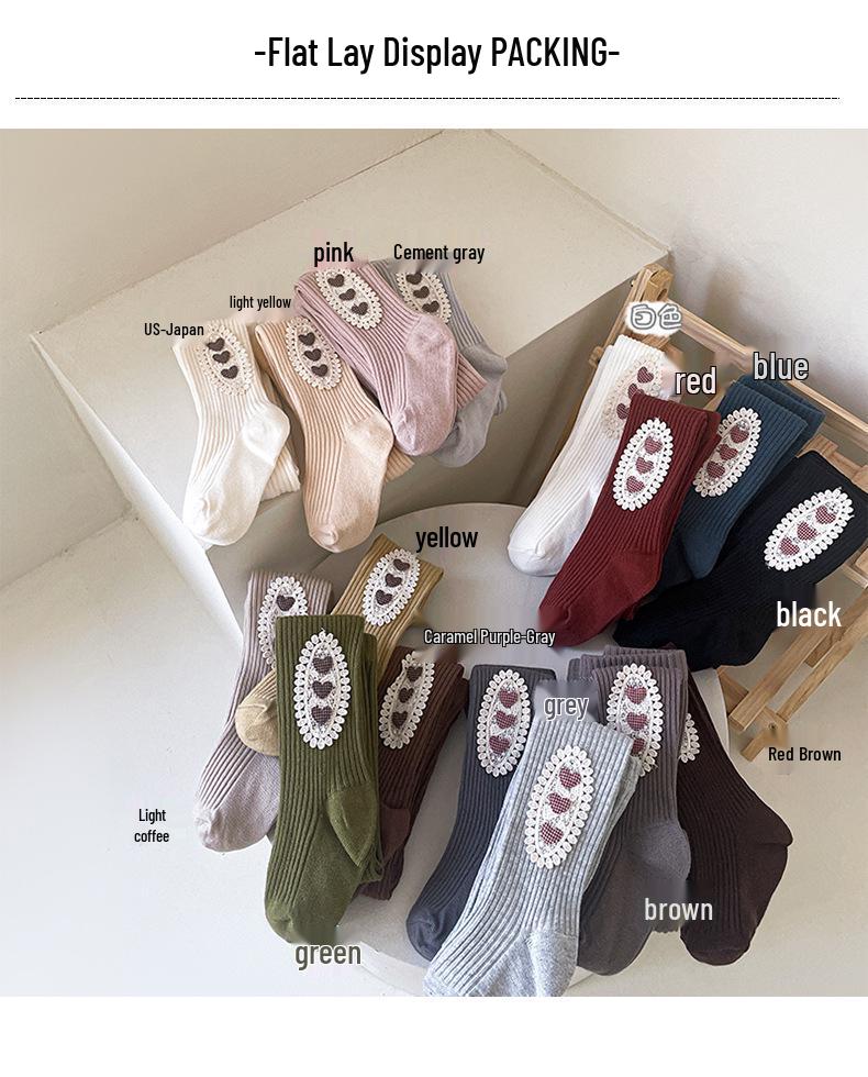 Minliu Autumn & Winter Candy Color Knitted Leggings for Girls - Baby Pants Outerwear & Tights Socks Combo