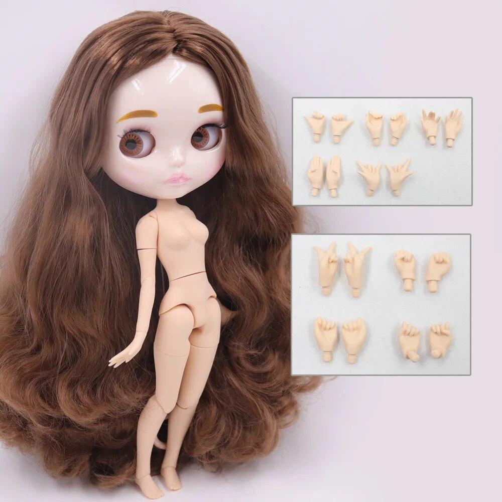 

ICY DBS blyth кукла 1/6 bjd игрушка шарнирное тело белая кожа 30 см игрушка в подарок аниме кукла doll and hands AB