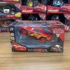 Lightning Mcqueen Model Car Cartoon Q-Version Inertial Pull-Back With Lights And Music Figures Cars Children Toy Gift S 3 Kid Friendly Entertaining