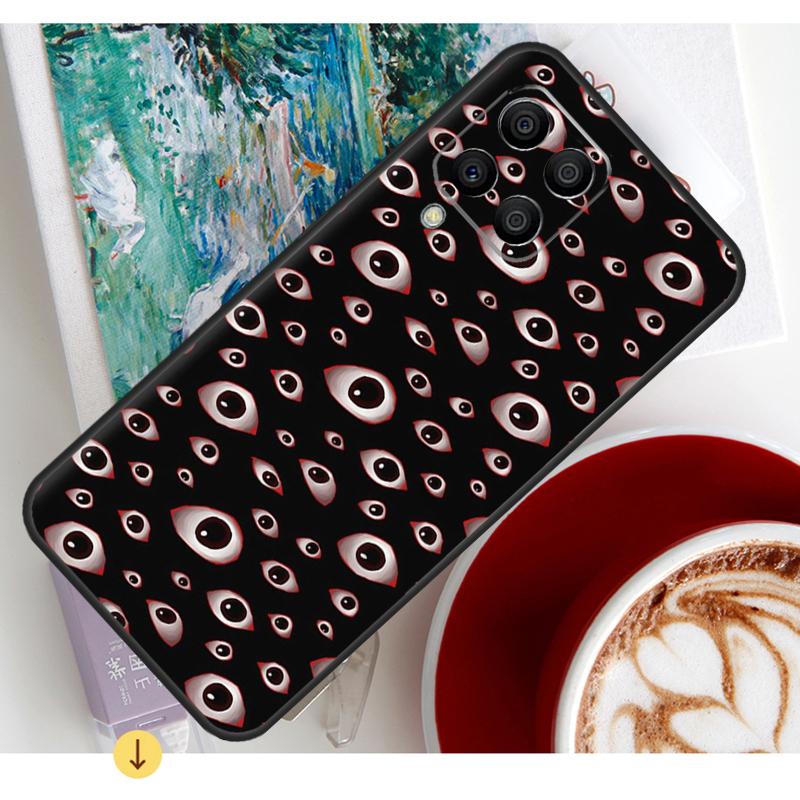 Eyes Pattern Case For Samsung Galaxy M54 M23 M20 M32 M52 M56 M16 M36 M34 M14 M35 M55 M15 M11 M31 M13 M53