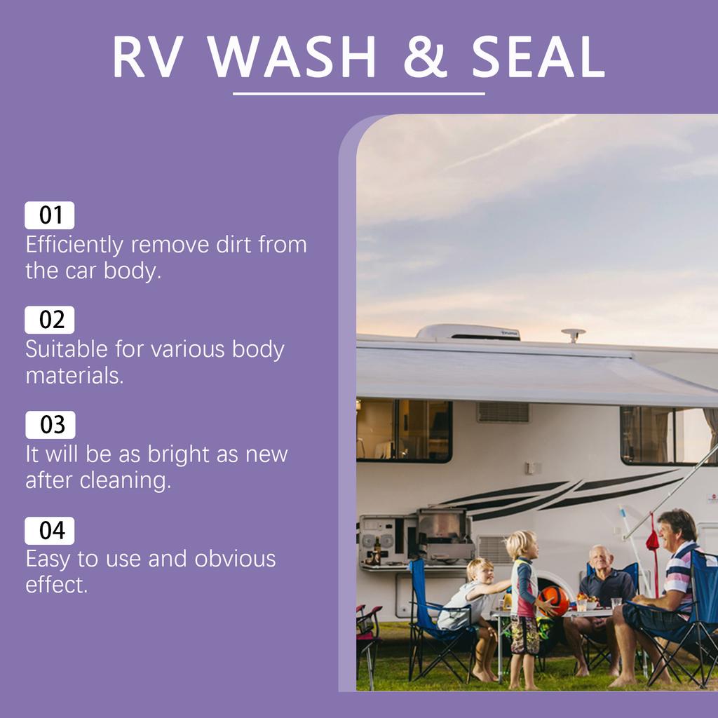 RV Foam Cleaner, RV Maintenance, Waterproofing, Stain Removal, Coating , And Car Care Cleaning. 120ml