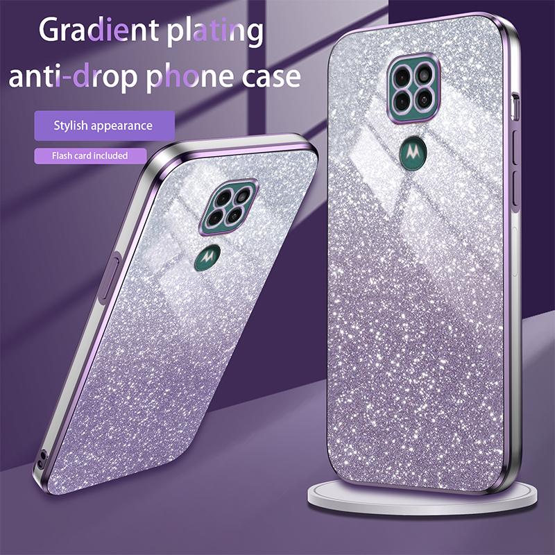For Moto G9 Play Luxury Electroplated Glitter Phone Case For Motorola Moto G9 G9 Plus G9 Power Clear Soft Back Protective Cover