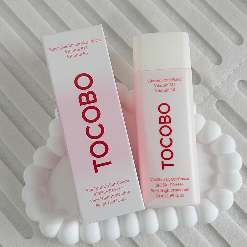 TOCOBO Sun Stick Collection Cotton Soft Waterproof Cooling Blue Green SPF50+ PA++++ Lightweight Portable Reapply Sunscreen Stick