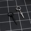 Cross For Women Stainless Steel Korean Stud Earrings Ear Cuff Clip On Earrings Men Ear Clips
