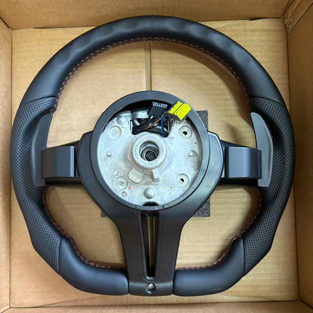 M Sport Steering Wheel for BMW Flat Bottom F01 F06 F10 F11 F12 F20 F21 F22 F25 F26 F30 F31 F32 F33 F34 F36 M3 F80 M4 F82 M5 F90