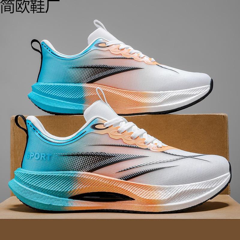 Autumn trend youth outdoor platform hiking shoes large lace-up men's sports break