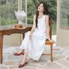 Women's Elegant Pure Cotton Skirt & Top Set