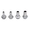 6 PCS PC Wasserkühlung Two-Touch-Fitting G1/4 Gewinde Barb Stecker für Rohr