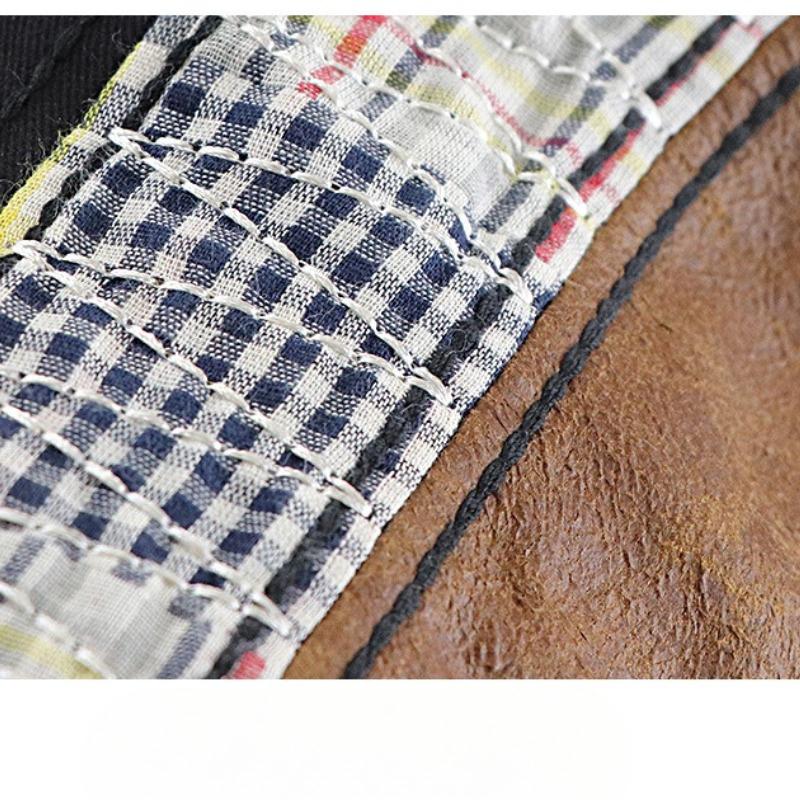Hats: Men's casual baseball caps, patchwork berets