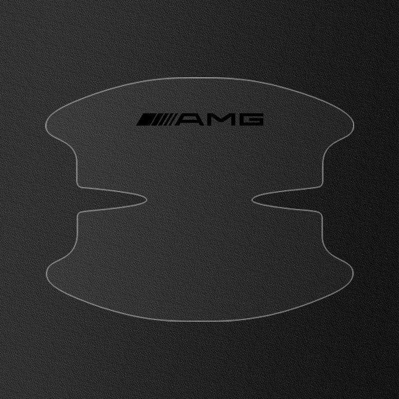 8Pcs Transparent Car Door Handle Bowl Anti Scratch Protective Sticker For Mercedes Benz AMG GLE GLS GLC CLA GLB ML C500 C200 C300 W204 W206 W205 W203