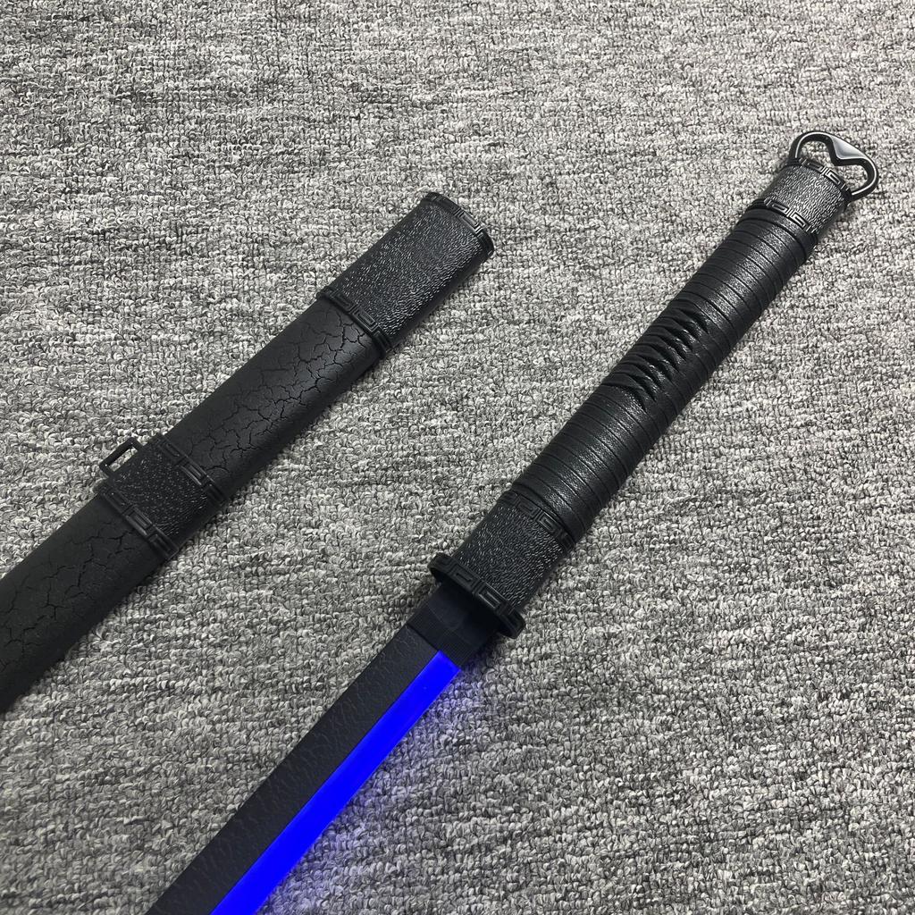 Glowing Knife Ring Knife Tang Knife Wooden Knife Luminous Knife Laser Knife Rechargeable Toy Knife Prop Knife
