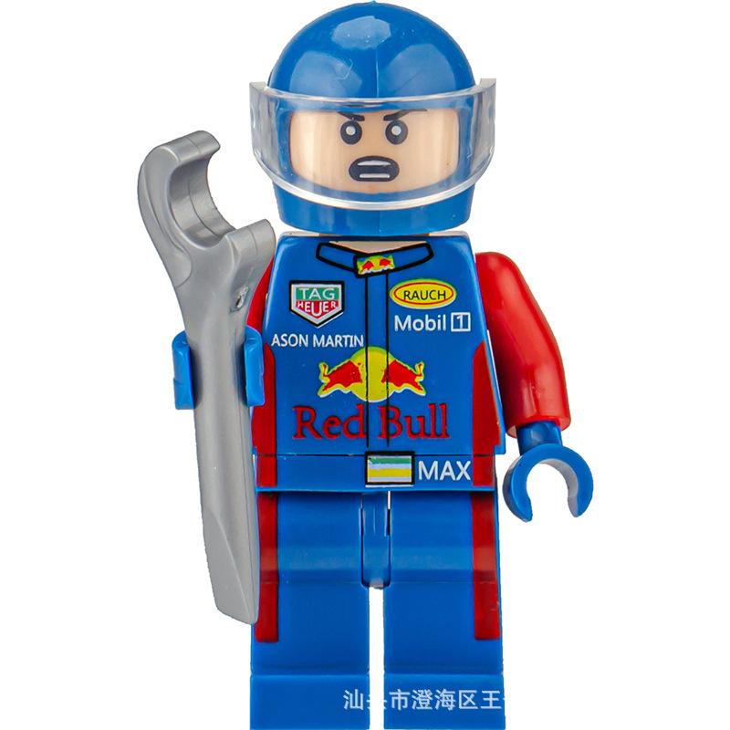 Ninja Warrior Superhero Doll With Weapon Single Building Block Assembly Toy