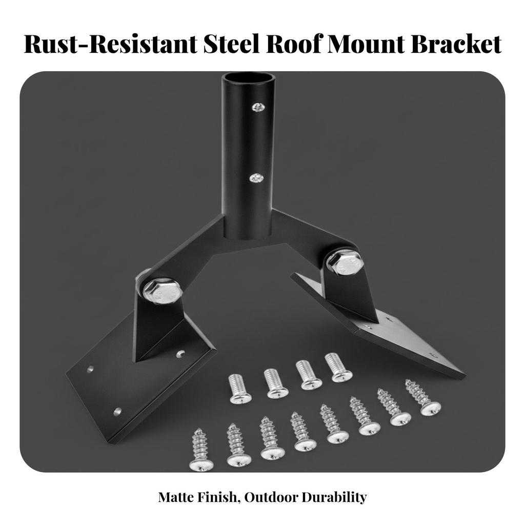 Roof Mounting Bracket Heavy-Duty Roof-Mount Weatherproof for Homeowners