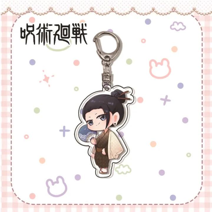 Jujutsu Kaisen Gojo Satoru Itadori Acrylic Keychain 55mm Anime Cosplay Accessory