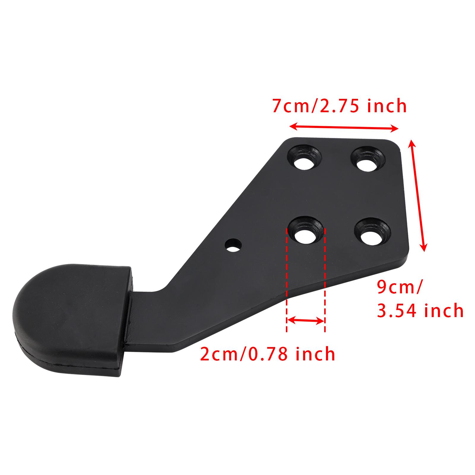 Artudatech Hood Guide Poly Left Driver Side IHC HLK2733L For Select International Trucks 1 pc