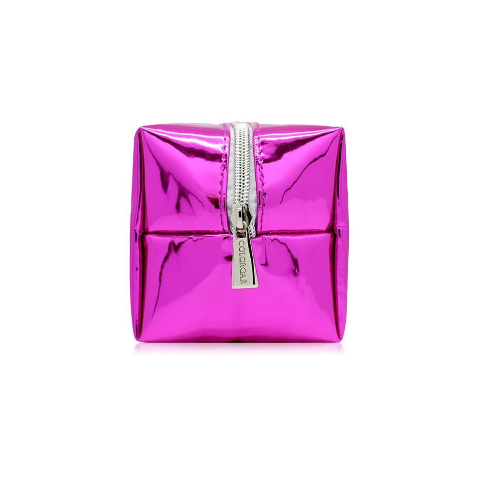 Colorbar Cosmic Pouch - Cosmetic Pouch Kit, Mystic Magenta, Travel Accessories