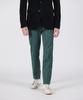 PANICALE Green Slim Fit Dyed Cotton Pants
