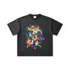 260 GSM Double Yarn 32 Count 100% Cotton Pokemon V20 Print Unisex Heavy Cotton T Shirt
