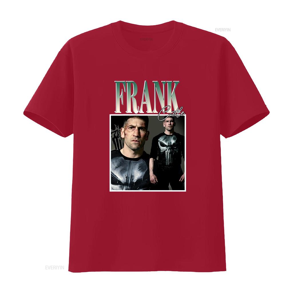 Frank Castle Classic T Shirt Long Or S Unisexs Fashion Top Vintage Comfortable Homme Slightly Designer Clothes Stylish