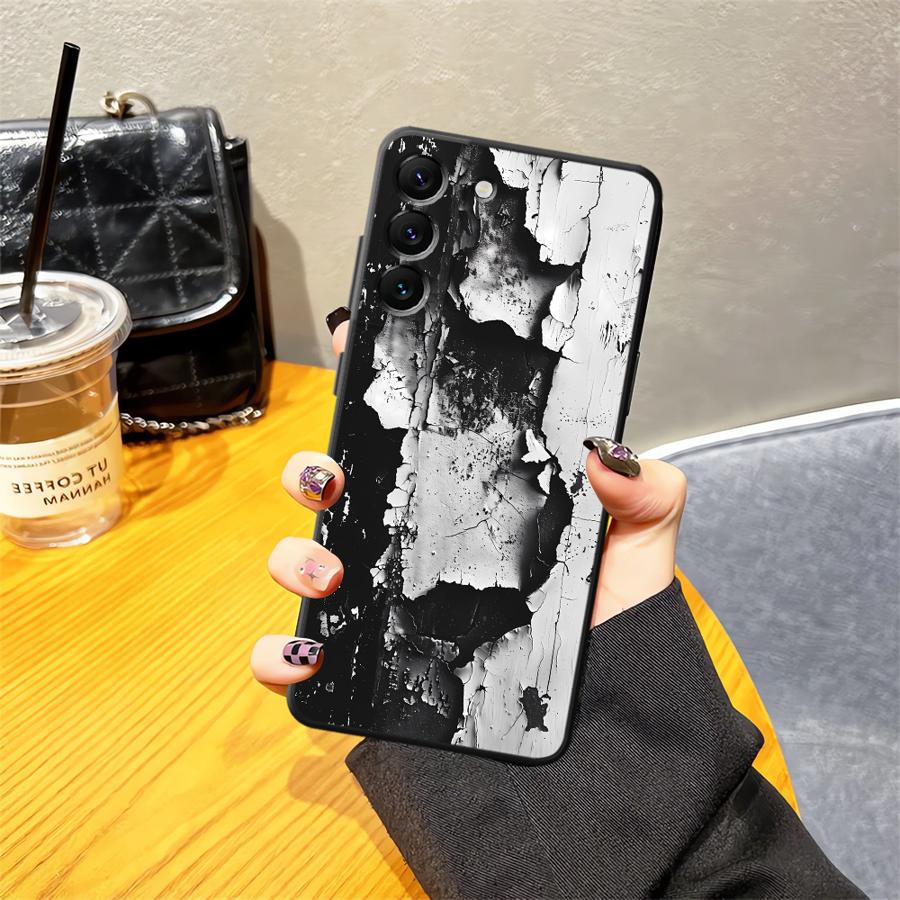 Fashion Rust Case for Samsung Galaxy A10 A20 A01 A02 A30 A40 A07 A05 A50 A70 Note 20 Ultra 9 10 A04 A06 A03 Phone Cover