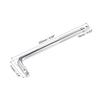 1/2/3pcs CR-V 1/4" 3/8" 1/2" Drive Socket Extension Bar Breaker L Shape Wrench Construction