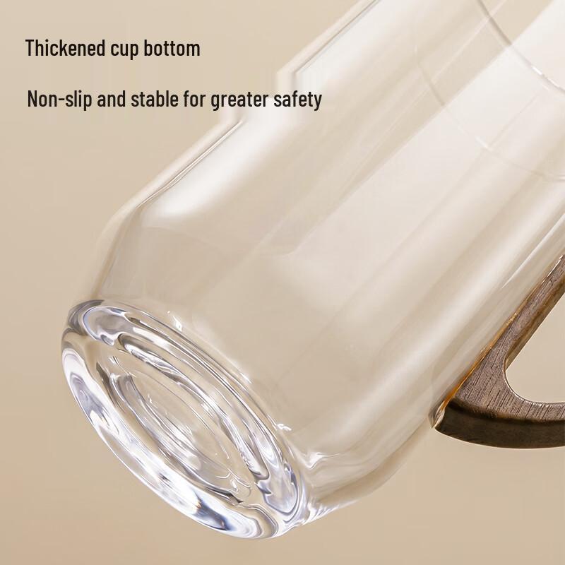 Sidomi Glass Tea Mug with Handle and Infuser