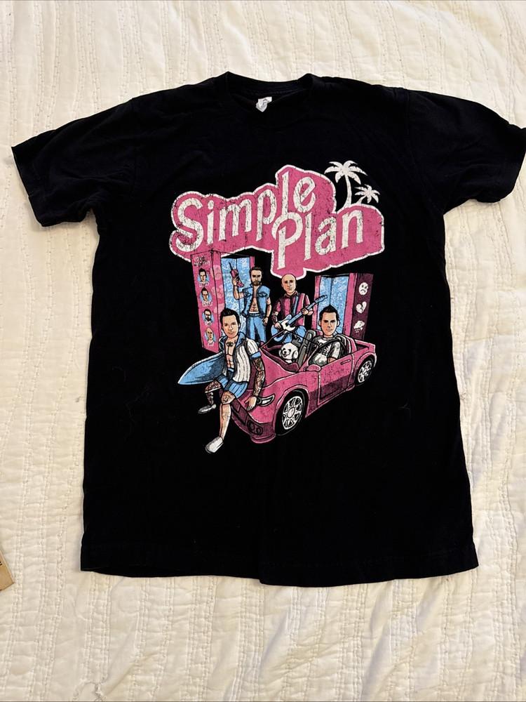 

Simple Plan Men Cotton T Shirt Full Size Rare Youth Energy For Fan NZ954 Unisex T-Shirt XXL