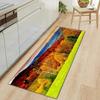 Non Slip Washable Soothing Nature Landscape Runner Mat Vibrant Scenery Design Rug for Kitchen Hallway Corridor Home Decor Carpet