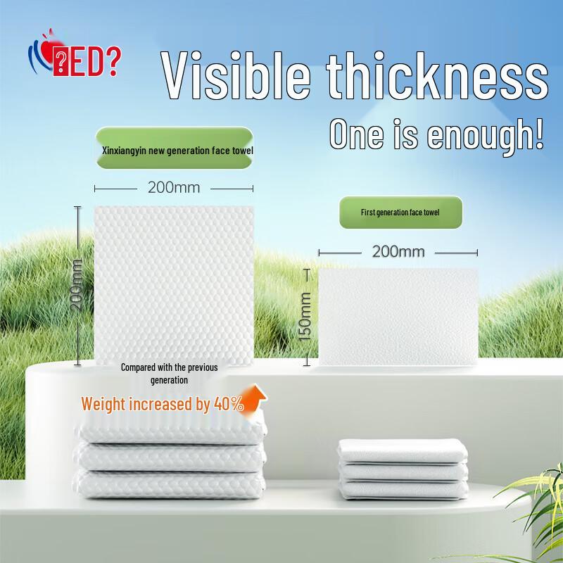 Dr. Dental Floss Picks & Xinxiangyin Facial Towel Bundle