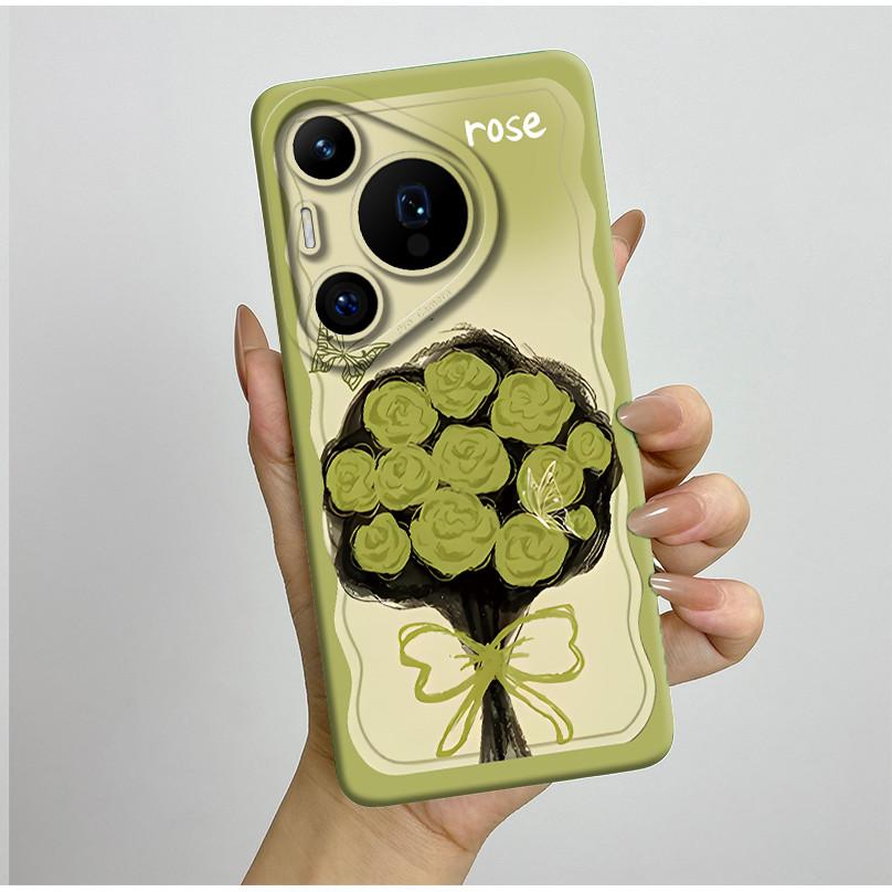 For Huawei Pura 70 Pro Case Pretty Butterfly Flower Soft Silicone Phone Case For Huawei Pura 70 Pura70 Pro 70Pro Plus Back Cover