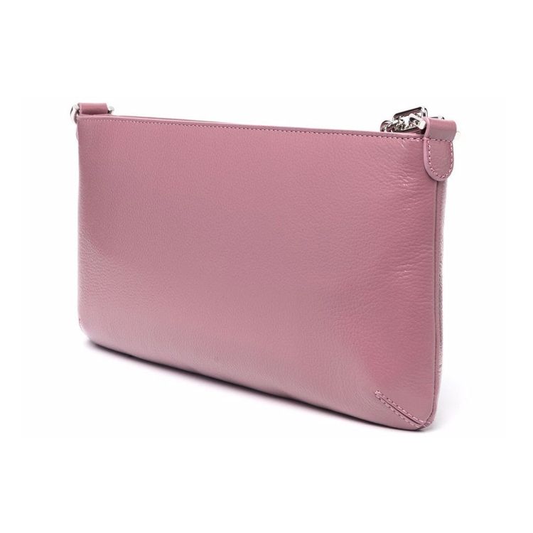 By Far Holly Series Chain Glossy Lambskin Underarm Bag Baguette Shoulder Bag Women bags Lavender 21FWHOLLSLAVGGLAR