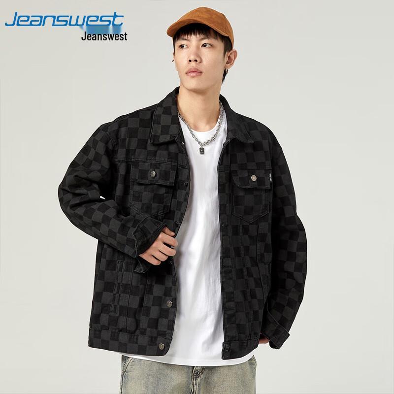 

Jeanswest Men s Loose-Fit Denim Workwear Jacket XL