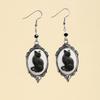 1 Pair, Simple and Elegant Cat-decorated Pendant, Women's Earrings Jewelry, Daily Party Gift
