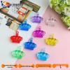 Gem Bear Toy Micro Landscape Scenery: Crown Animal Fish Tank Décor & Kindergarten Reward Gift