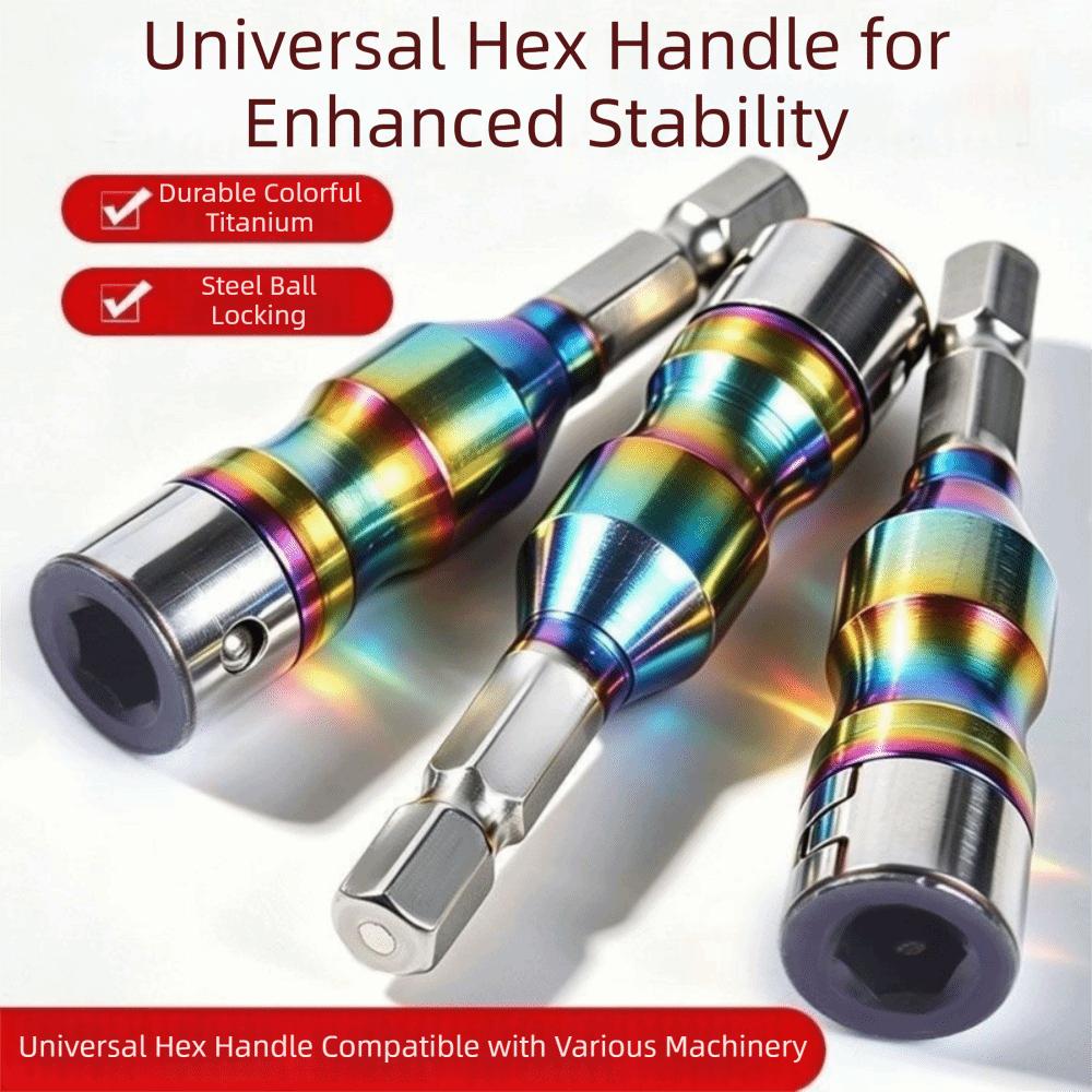 High Torque Hexagonal Shank Conversion Joint Screwdrivers Bit Holder  For Electric Drill