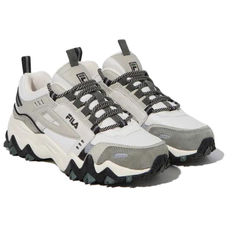 Fila Occiment TR V2 Comfortable Fashion Durable Low-Top Casual Shoes Unisex Sneaker White Gray 1JM02571G-067
