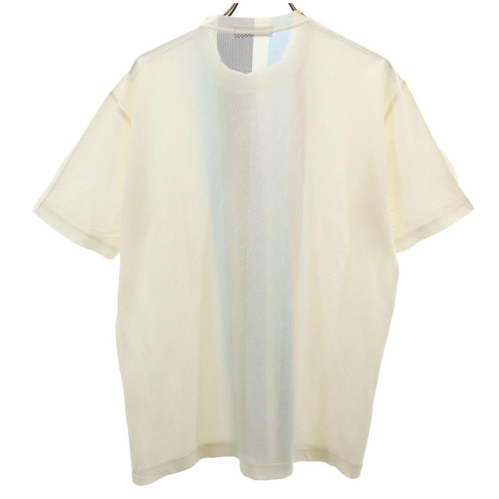 ISSEY MIYAKE MEN made in Japan Short sleeve mesh T-shirt F Ivory Men's Used
