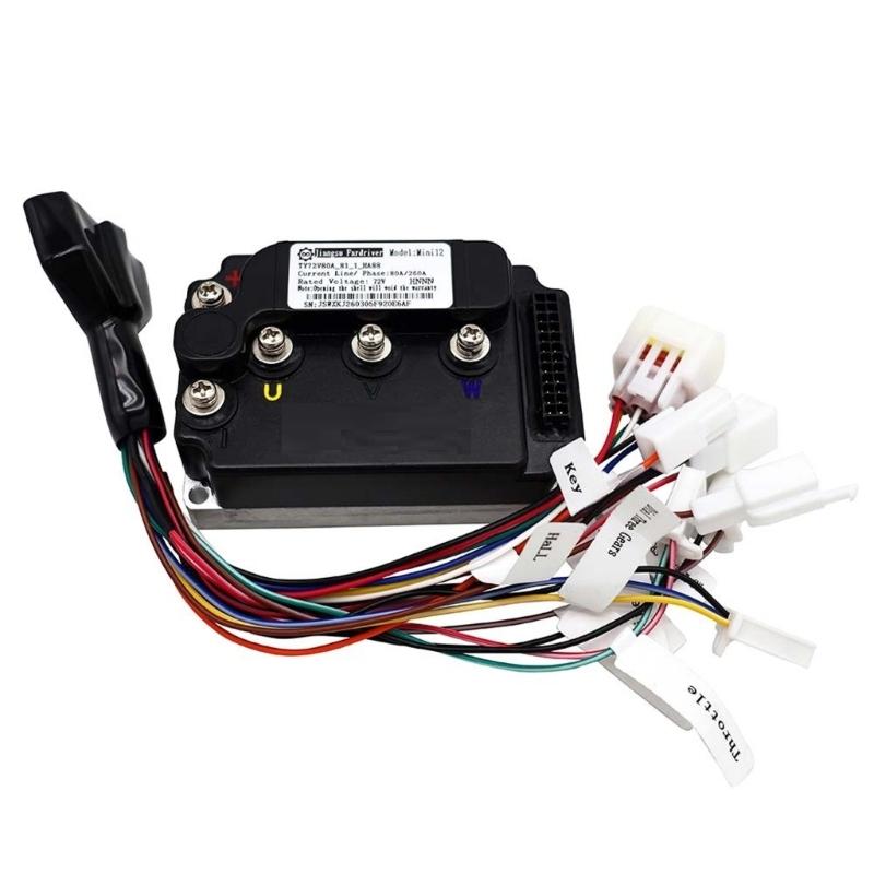 462A Professional Grade 4000W Mini Controller for Electric Motorcycles Skateboards and Off Road Vehicles with Low Noise
