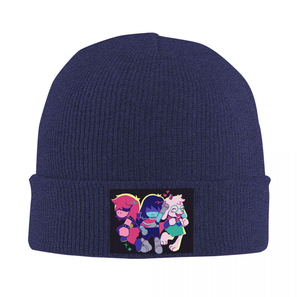 

Game Deltarune Kris Ralsei Susie Warm Knitted Cap Hip Hop Bonnet Hat Autumn Winter Outdoor Beanies Hats for Unisex Adult One Size