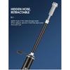 WEST BIKING Tragbare Fahrradpumpe Aluminiumlegierung Fahrrad Luftpumpe Reifenfüller Schrader/Presta Universal Rennrad Zubehör