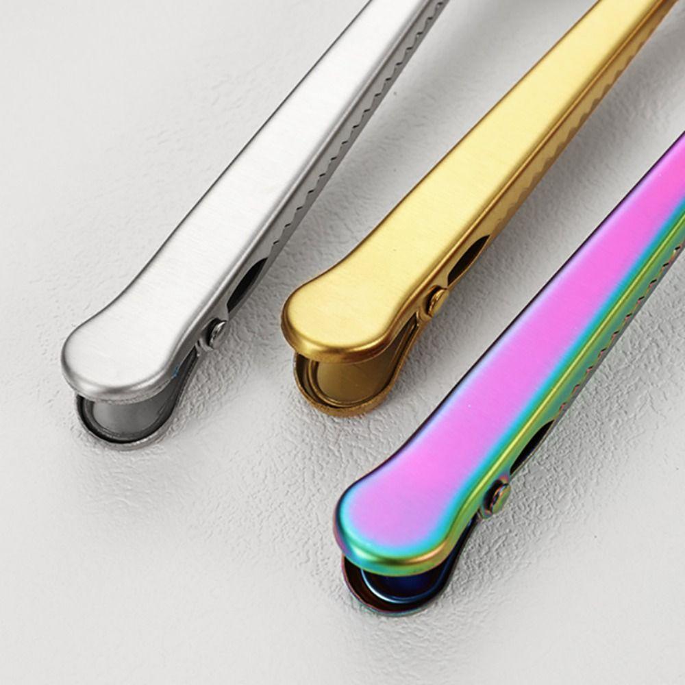 1pcs 2-in-1 Coffee Spoon With Sealing Clip Long Handle Spoon Multi-functional Measuring Spoon Home