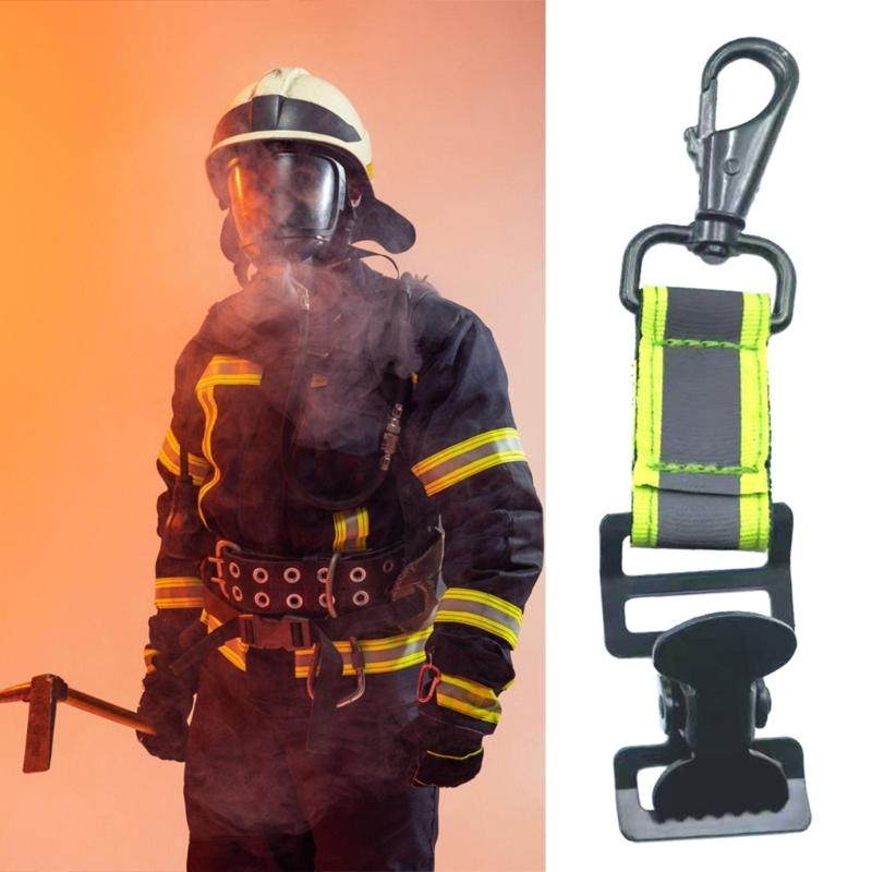 Feuerwehrhandschuh-Clip-Riemen Einfach zu montieren Reflektierender Handschuhhalter-Riemen für den Feuerwehreinsatz